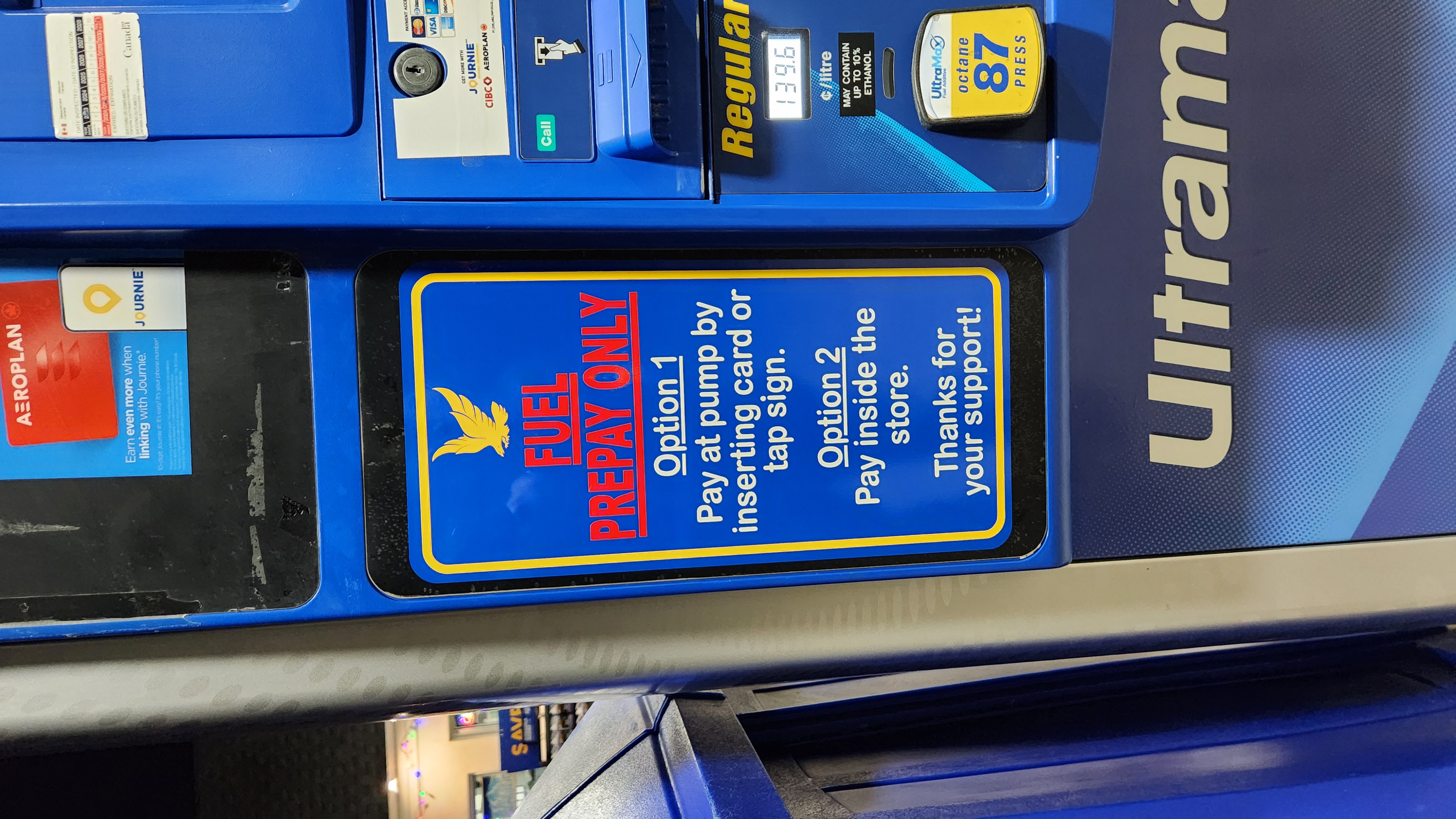 Ultramar Fuel Pump